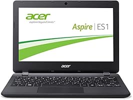 Acer Aspire ES1-331-C6S6 33,8 cm (13,3 Zoll HD) Notebook (Intel Celeron N3050, 2,2GHz, 2GB RAM, 32GB eMMC, Intel HD Graphics, Windows 10 Home) schwarz