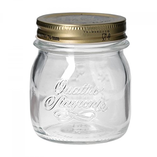 6er Set Einmachglas Original Quattro Stagioni 0,25L incl. Bormioli Rezeptheft - 2