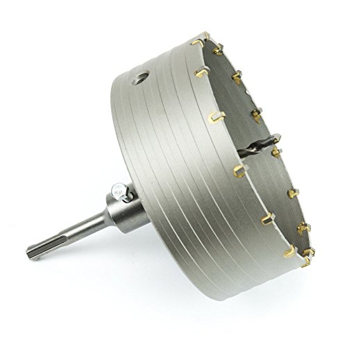 SDS Plus Bohrkrone Dosenbohrer Lochbohrer 150mm SDS Plus Silver 0560 - 2