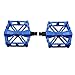 Produktbild YLDLX Fahrradpedale, Universal Mountainbike Pedale Plattform Radfahren Ultra Sealed Bearing Aluminiumlegierung Flache Pedale (Color : Blue)