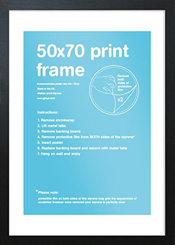 GB Eye LTD, Negro, 50x70cm - Eton, Marco