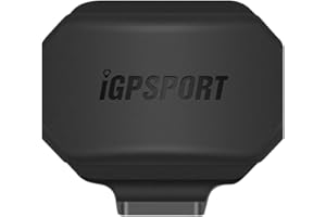 Sensor de Velocidad de Bicicleta iGPSPORT módulo Dual Bluetooth y Ant+ Compatible con Ciclo computadores GPS Garmin, Bryton, Sigma