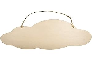 Rayher 62847505 Panneau en bois Nuage , FSC100%