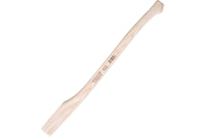 GERMANIA Qualitätswerkzeuge Axtstiel 80cm 1,6kg Axt Holz Esche Kuhfußform Ersatzstiel Beilstiel Stiel