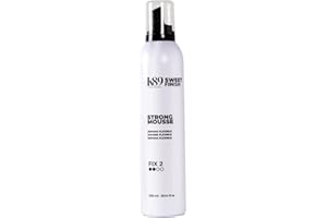 K89 HAIR EXPERT K89 Sweet Finish Flexible Mousse 300ml - Mousse de fijación flexible que no apelmaza el cabello