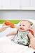 BOON Squirt Silicone Baby Food Dispensing Spoon (Orange)