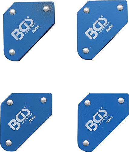 BGS 3004 | Jeu de supports magnétiques mini | 45° - 90° - 135° | 4 pièces