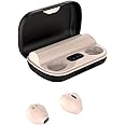 SZHTFX Mini Bluetooth Headset Bluetooth Version 5.2 Mini Invisible In-Ear Earphones with Microphone, Fast Charging 12000 mAh Wireless Sports Earphones with IPX5, Hi-Fi, Travel, Work
