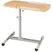 Produktbild Albatros 2803 Beistelltisch LEO Pflegetisch Laptoptisch Betttisch mit 2 Tischflächen, buche