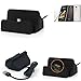Produktbild K-S-Trade Dockingstation für LG Electronics Stylus 2 DAB+ Docking Station Micro USB Tisch Lade Dock Ladegerät Charger inkl. Kabel zum Laden und Synchronisieren, schwarz