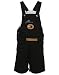 FirstClap black Cotton Dungaree for kid