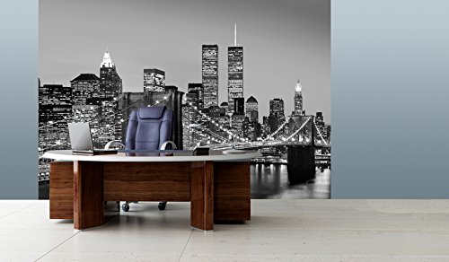 Ideal Décor 138 Manhattan Skyline at Night, 366 x 254 cm - 2