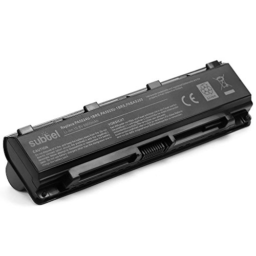 subtel® Notebook Akku für Toshiba Satellite C850 / C855 / C870 / C875 / L870 / L875 / P850 / P855 / P870 / P875 (6600mAh) PA5023U-1BR - 2