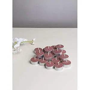 HomeStop IVY 20 Pieces Tea Light Candles Orange Cinnamon (A20855RFTLTORCN001,Orange,Free Size)