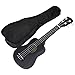 Produktbild 21 Zoll Kinder Ukulele Spielzeug, 4 Saiten Ukulele Musikinstrument Geschenk mit Tragetasche für Anfänger Student Kinder Kind(Schwarz)