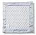 SwaddleDesigns Baby Lovie, Plush Dots Security Blanket with Pastel Blue Satin Trim