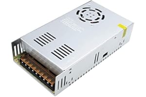 inShareplus 24V 18.75A 450W, DC Universal Regulated Switching Power Supply, 110/220V AC to DC 24 Volt LED Driver, Converter, Transformer for LED Strip Light, CCTV, Computer Project, 3D Printer