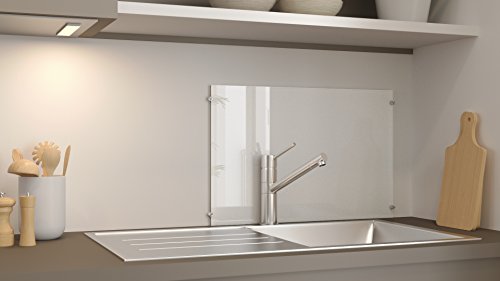 Glasvision | Küchenrückwand aus Glas | Memoboard | Glasboard | Clear 60 x 40 cm - 2