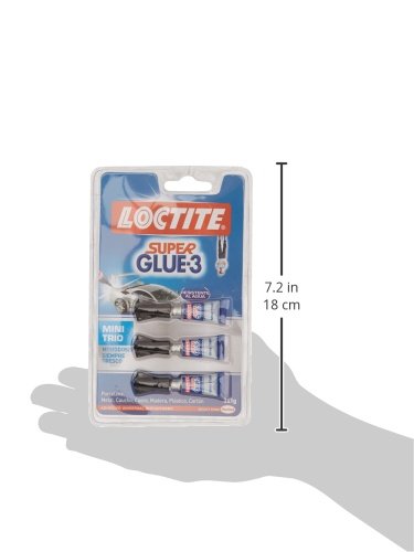 Loctite Super Glue-3 Minitrio  adhesivo universal instant  neo  3 x 1 gr