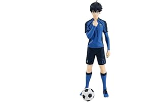 PURUUIGE Blue Lock Isagi Yoichi Figurine en PVC 17 cm - Personnage Debout - Collection Ornements Cadeau