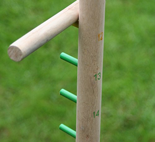 Wooden Limbo Game in a Bag- NEW Stronger design with lower pegs for all ages
