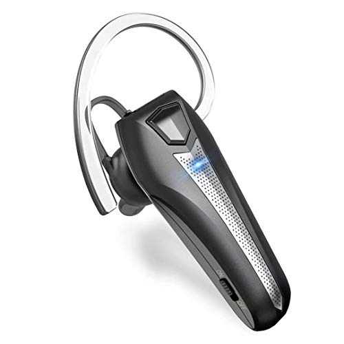 Bluetooth Headset 0.3 Unzen Dual-Mikrofon Rauschunterdrückung Kabellos In-Ear Ohrhörer Hands Free Funk Surround Kopfhörer von Samnyte