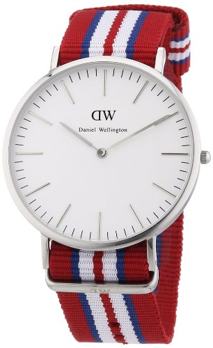 Daniel Wellington Herren-Armbanduhr XL Classic Exeter Analog Quarz Nylon 0212DW Daniel Wellington Herren-Armbanduhr XL Classic Exeter Analog Quarz Nylon 0212DW