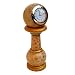 HANDICRAFTS PARADISE MARBLE CARPET WORK PILLAR CLOCK RS.600.00