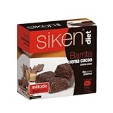  Siken Diet Barritas Crema Cacao , 5Ud