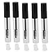 Black Transparent 5ml Empty Plastic Mascara Tubes Container Eyelash Cream Vials Bottle Pack of 5