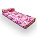 Childrens Single Fold Out Z Bed Chair Kitty Patchwork