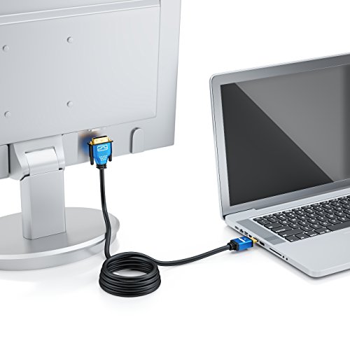 deleyCON Premium HQ HDMI zu DVI Kabel High Speed – [2m] – 3D Ready – HDMI auf DVI Adapterkabel [2 meter] - 6