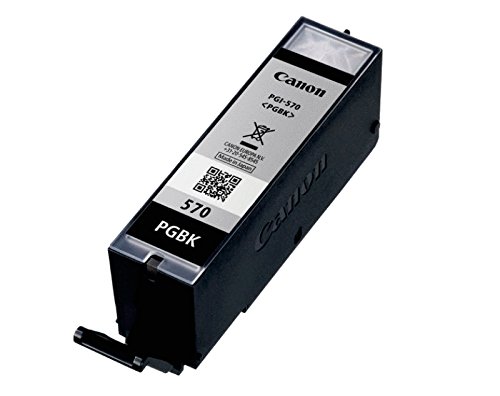 1x Original Canon Tintenpatrone PGI570 PGI 570 PGI-570 für Canon Pixma MG 7752 - BLACK - Bulk / Neutrale Verpackung - Füllmenge: ca. 15ml