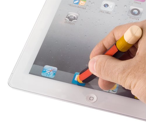 yayago Stylus Pen kapazitiv / Eingabe Gummi Stift in Form eines großen Bleistiftes für VTech Storio 2 - 2