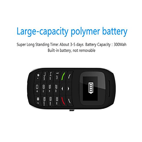 Mini Thumb Cell Phone L8STAR BM70 Bluetooth 0.66 