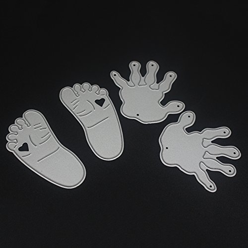 Amazingdeal365 Abdrücke Set Metall Form Schablonen Schneiden DIY Dekor Sammelalbum Karten Buchzeichen Lesezeichen als Geschenk für Freunde Geburtstag Kinder,Kindergarten Hobby Schule Handarbeit Unterricht usw. Ein tolles Geschenk! - 7