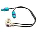 Produktbild #0061P# Antenne Adapter Doppel FAKRA (B) - 2x FAKRA für AUDI & VW mit RNS-E, MFD2, RNS2, RCD 310, RCD 510 Radio