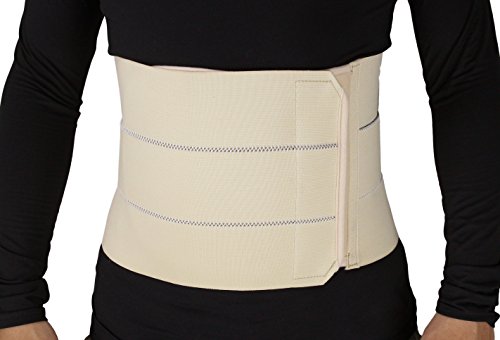 Obbomed MB-2310NM Faja abdominal de 3 bandas, Tamaños M: 75 – 85 cm/30 – 34 pulgadas