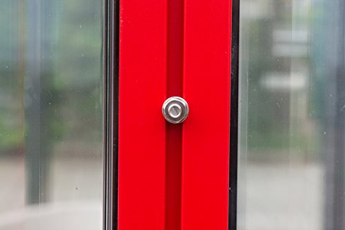 20 Stück Hammerkopfschrauben mit Muttern aus Edelstahl für Gewächshaus - 4