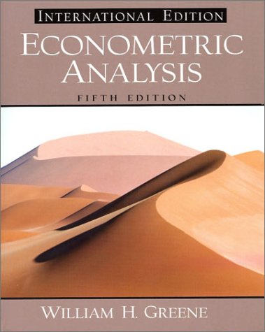 Livres Couvertures de Econometric Analysis: International Edition