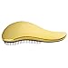 Price comparison product image HairBrush, a Detangling Hair Brush by Majestik+, Best Professional Salon Quality, Wet & Dry Brush For Tangle-Free, No Pain - Great For Thick, Wavy, Curly, or thin hair on women, girls & kids, a must have Detangler brush (Gold)