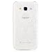 Produktbild MUTOUREN Samsung Galaxy J5 (2015) SM-J500F TPU Hülle Schutzhülle Crystal Case Durchsichtig Klar Silikon Transparent Ultradünne Weich Gel Hinten Rückdeckel Kratzfeste Federung Etui Bumper-Blumen Weiß