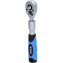 SW-Stahl Umschaltknarre 3/8 Zoll – Feinverzahnt 72 Zähne, Chrom-Vanadium, Mit Arretierung | 197 Mm