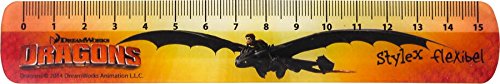 Preisvergleich Produktbild DRAGONS biegsames Lineal / 15cm