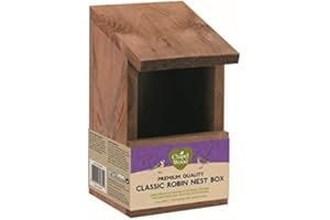 Smart Garden Premium Classic Robin Wild Bird Nest Box