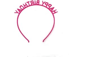 Larfraecy Happy Birthday Hairband 1PCS Birthday Tiara,Headband for Birthday Party Supplies,Colourful Cake Decoration Party Headband Hat for Children Girl Headband