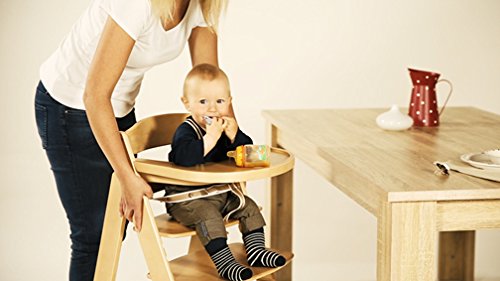roba 7566W Sit up Maxi übergroßer Treppenhochstuhl mit Gurtsystem - 7