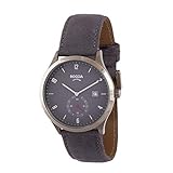 Boccia Herren Analog Quarz Uhr mit Leder Armband 3606-03