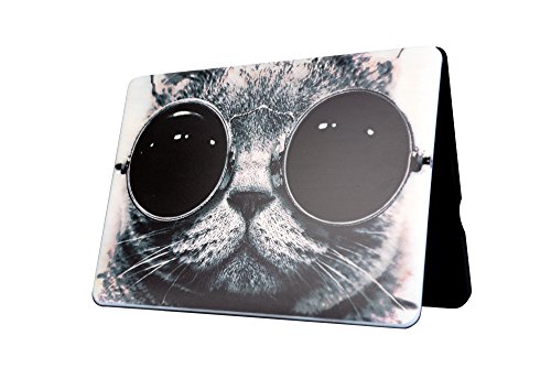 MacBook Pro 13 Retina Hülle, AOMO MacBook Pro 13,3 Zoll Retina Kunst Malerei Serie Matte Silky-Smooth Hard Shell Hülle Cover für Macbook Pro 13.3 Mit Retina Display (Modell: A1706 / A1708) – Buntes Katzenmuster 06 - 3