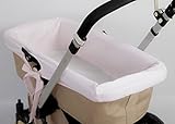 Compatible con : Bugaboo camaleón ,Bugaboo Fox,Bebecar i3, Bebecar m3 plus, Concord sleeper 2.0, Inglesina quad, Silver cross pioneer, Chicco urban, Bebecar style classic, Preg perego, Trilogy inglesina, Loola de bebe confort, Bebe confort elea, Recaro city life, Playextreme skyline, Uppabay, Bonarelli, Pop up de Peg Perego, Trio love de chicco, Quinny buzz, Bebecar ip op, Baby jogger city mini gt, Jane rider classic